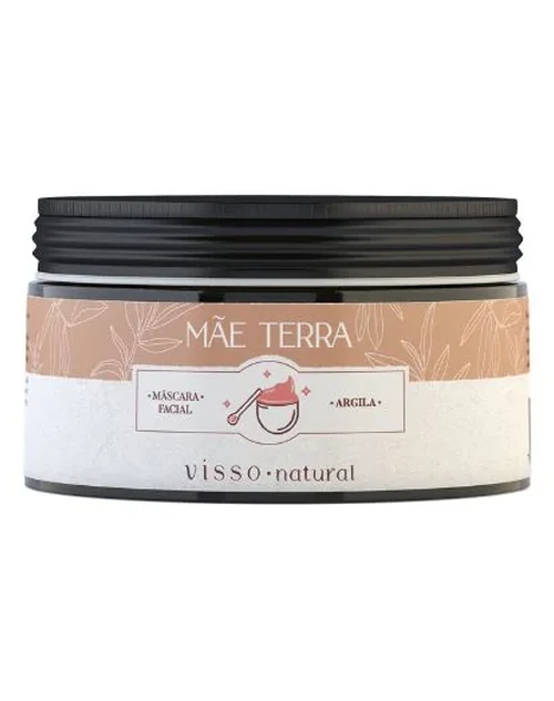 Mãe Terra Máscara Facial 4 Argilas 85 g - Visso Natural