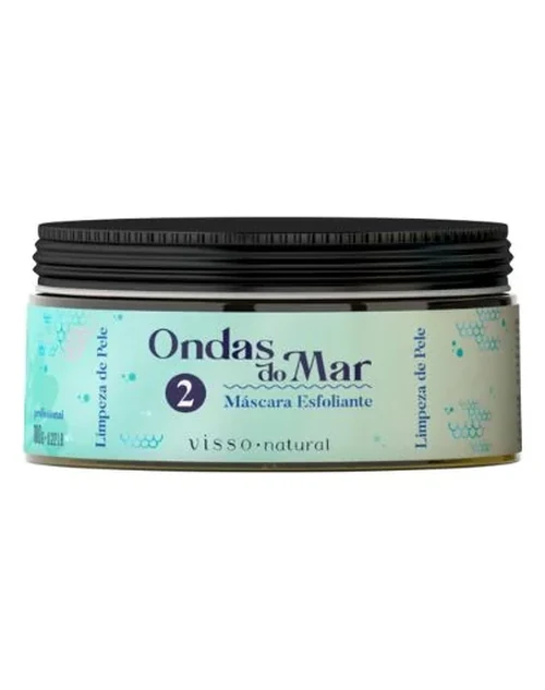 Máscara Esfoliante Ondas do Mar – 100 g - Visso Natural