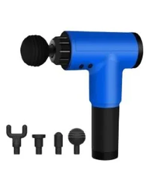 Massage Gun - Massageador Corporal - Azul - Alux