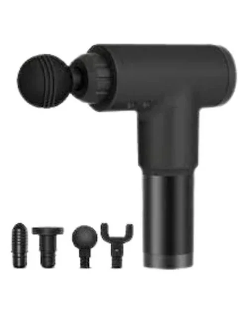 Massage Gun - Massageador Corporal - Preto - Alux