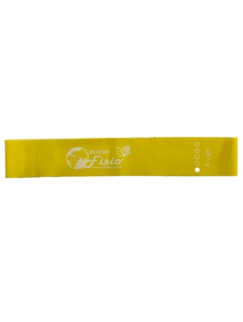Mini Band Extra Leve Amarela - Mundo Fisio