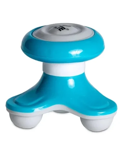 Mini Massageador Corporal A Pilha Azul T150 Acte Sports