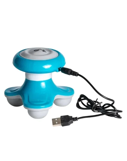 Mini Massageador Corporal A Pilha Azul T150 Acte Sports