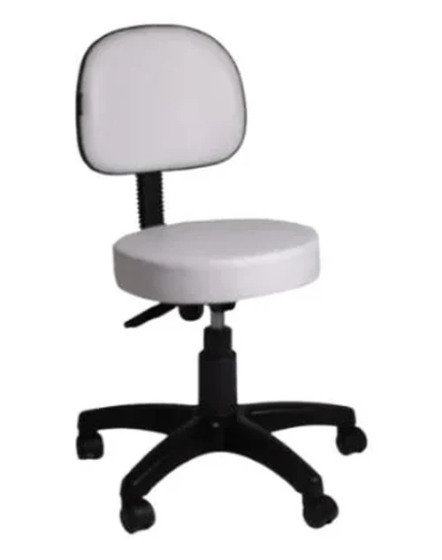 Mocho Com Encosto Branco BC-009 - Goldlife