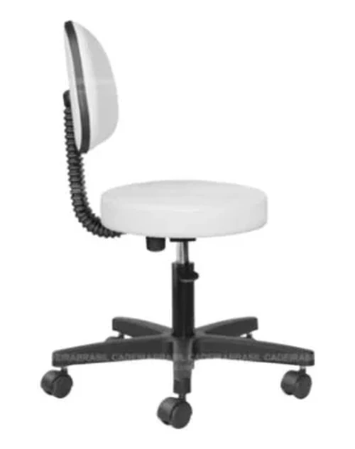 Mocho Com Encosto Branco BC-009 - Goldlife