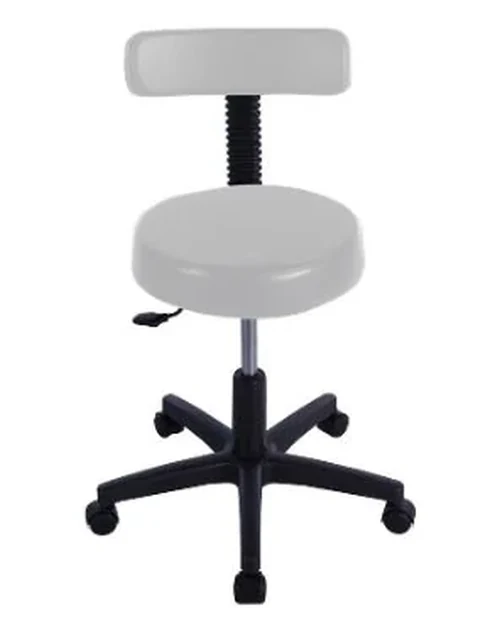 Mocho Slim Plus com Encosto - Branco - Salus