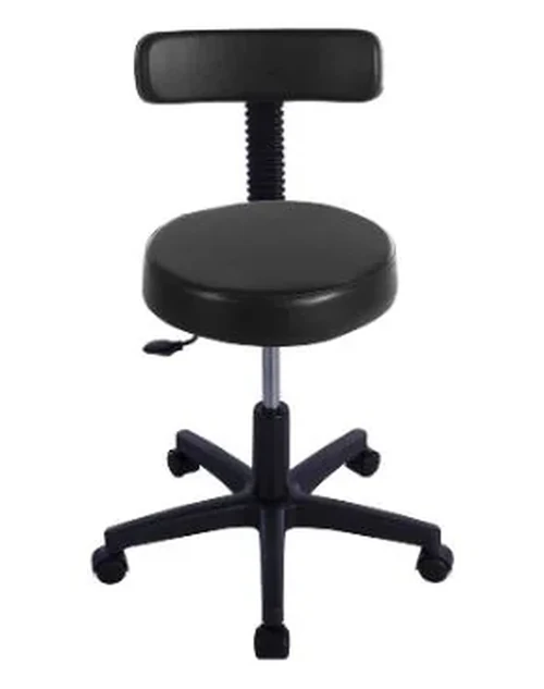 Mocho Slim Plus com Encosto - Preto - Salus