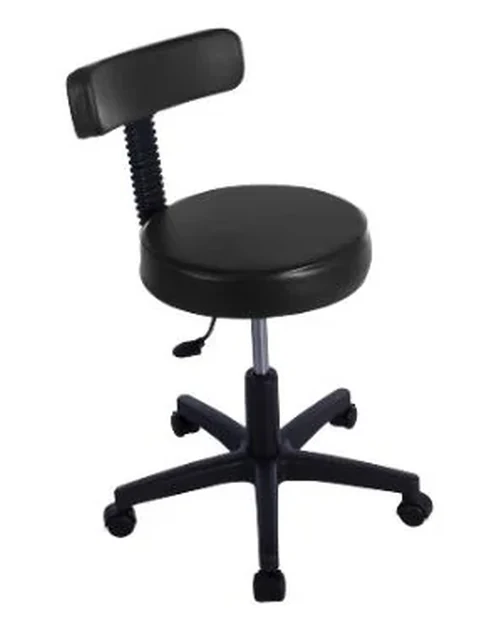 Mocho Slim Plus com Encosto - Preto - Salus