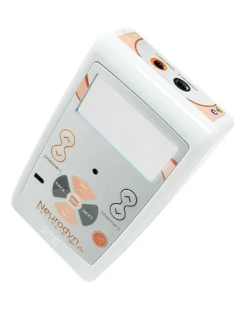 Neurodyn Portable TENS/FES Ibramed - 02 Canais - Aparelho de Correntes para Eletroestimulação
