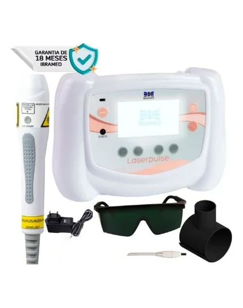 Novo Laserpulse Aparelho De Laserterapia Com Probe Led Rgb