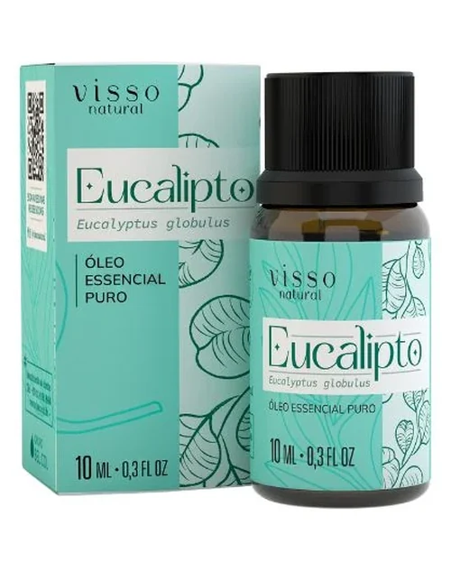 Óleo Essencial de Eucalipto – 10 ml - Visso Natural