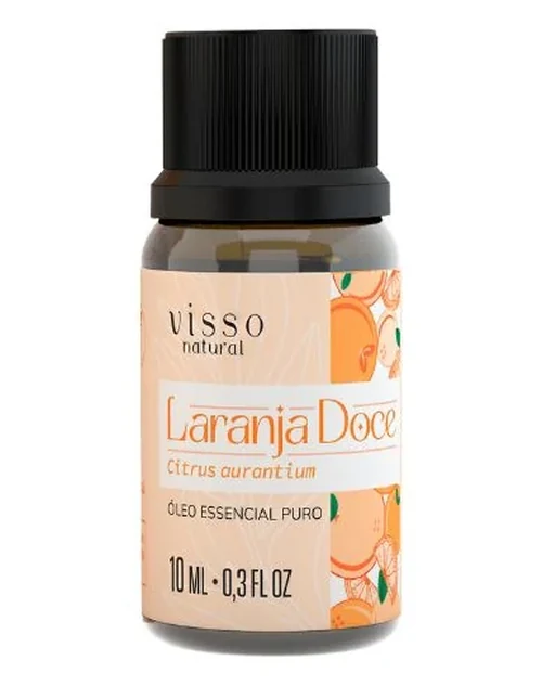 Óleo Essencial de Laranja Doce – 10 ml - Visso Natural