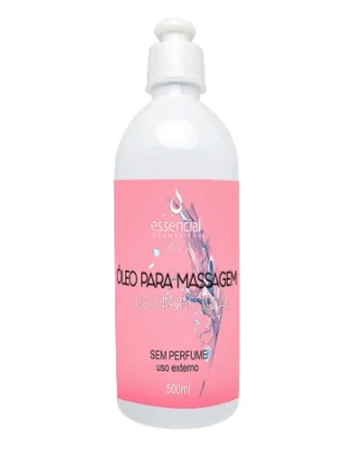 Óleo Neutro Para Massagem Corporal 500ml - Essencial