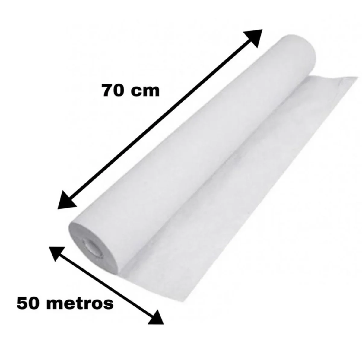Papel Lençol Hospitalar 70x50 Caixa Com 10 Rolos Bemmed