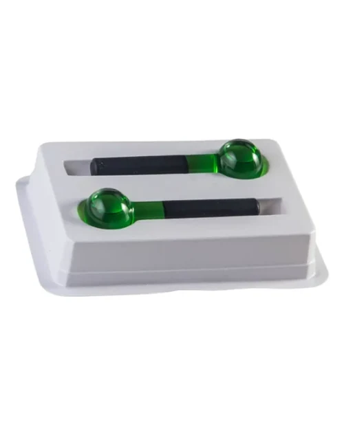 Par de Esferas de Cromoterapia Pequena Verde - Ozotec