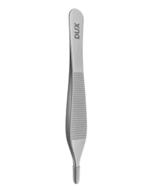 Pinça Adson para uso geral em Aço Inox Autoclavável 12cm - Dux
