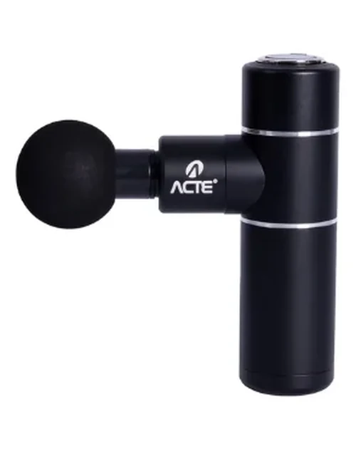 Pistola Massageador Massage Gun Preto Portátil R32-Pto - Acte