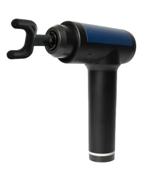 Pistola de massagem elétrica profissional 30 Velocidades Azul/Preto - Alux