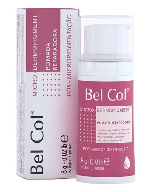 Pomada Reparadora Home Care Micropigmentação 8g - Bel Col