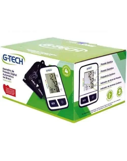 Aparelho de Pressao Digital Automatico de Braco - Home com Selo - BSPII - Gtech