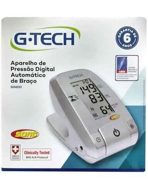 Aparelho de Pressão Digital Automático de Braco com Selo - MAIOO - Gtech