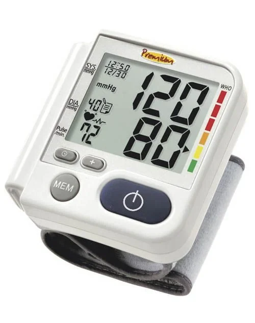 Aparelho de pressao digital de pulso premium com selo
