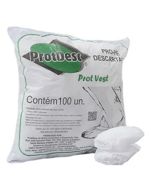 Pro Pe Sapatilha 20GM2 BCO PCT 10 Un FD/5 - Protdesc