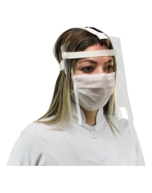 Protetor Facial Acrílico - Face Shield Smart - Salus Brasil