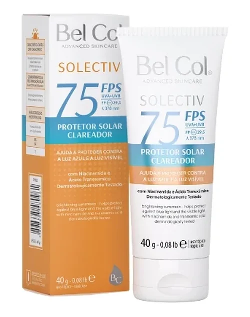 Protetor Solar Solectiv Antirrugas FPS 75 - 40G - Bel Col