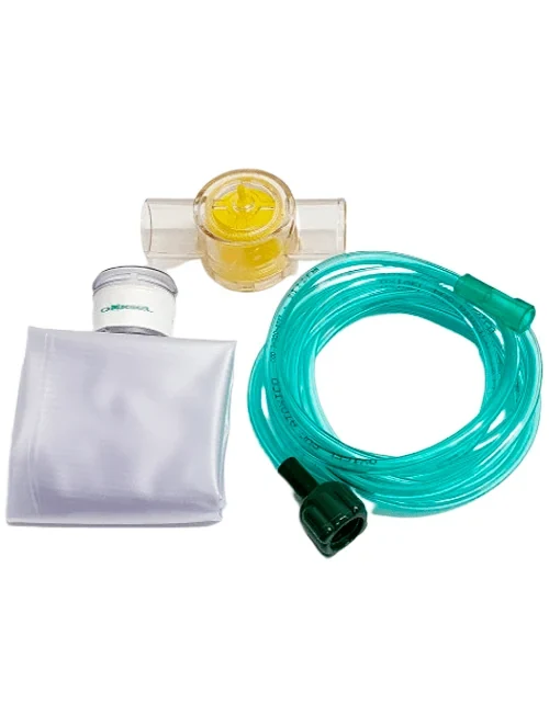 Reanimador manual (AMBU) com reservatório ad silicone - OXIGEL