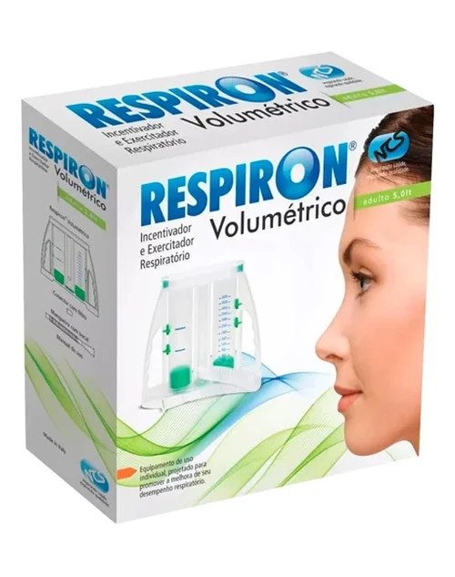 Respiron Volumétrico Adulto - Respivol - 5L - Verde - NCS