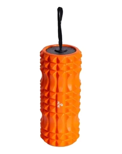 Rolo de Liberação Miofascial 3x1, Com Ranhuras, Bastão de Massagem, Rolo de Massagem, T226 - Acte