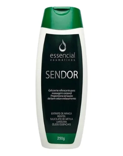 Sendor Gel Creme Massageador Corporal 250g - Essencial Cosméticos