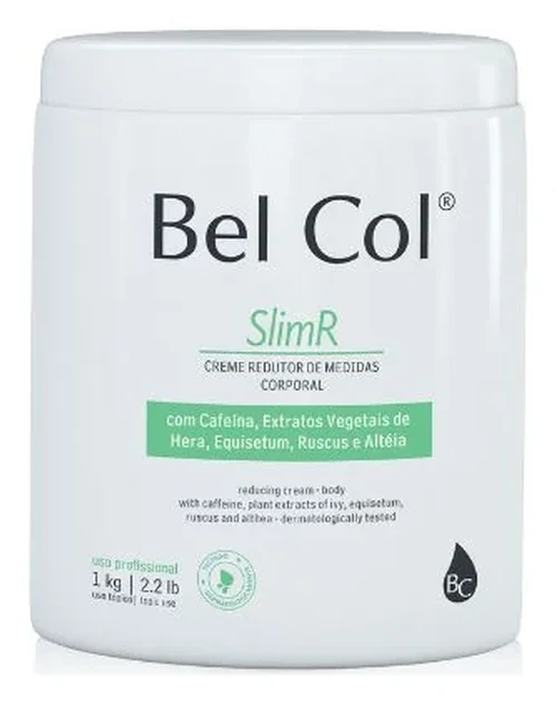 SlimR Profissional – Creme Redutor de Medidas – 1kg - Bel Col