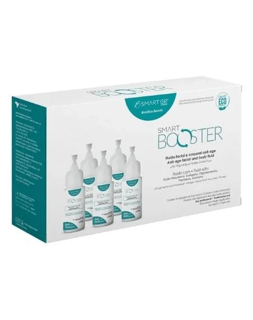 Smart Booster - Fluido Facial e Corporal Anti-Age - 5 Monodoses de 5 mL  - Smart GR