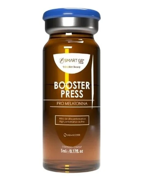 Smart Booster Press - Skinbooster Pro Melatonina - 5 Frascos de 5 ml - Smart GR