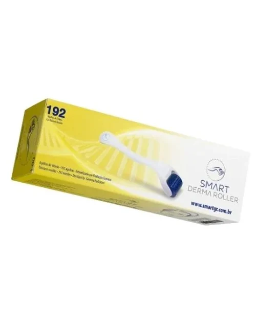 Smart Derma Roller 192 Agulhas Revestidas a Ouro - 1,00 mm - Smart GR