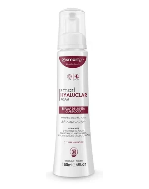 Smart Hyaluclar Foam - Espuma de Limpeza Clareadora - 150 ml - Smart GR