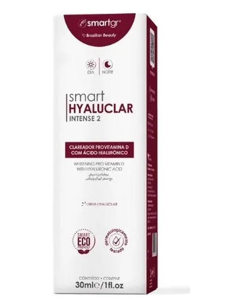 Smart Hyaluclar Intense 2 - Clareador Cutâneo - 30g - Smart GR
