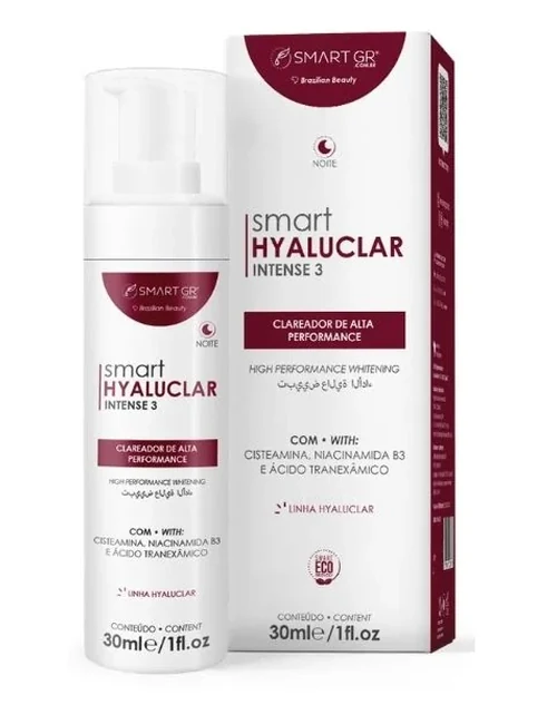 Smart Hyaluclar Intense 3 - Sérum Clareador com Cisteamina - 30 mL - Smart GR
