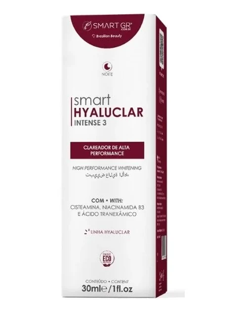 Smart Hyaluclar Intense 3 - Sérum Clareador com Cisteamina - 30 mL - Smart GR