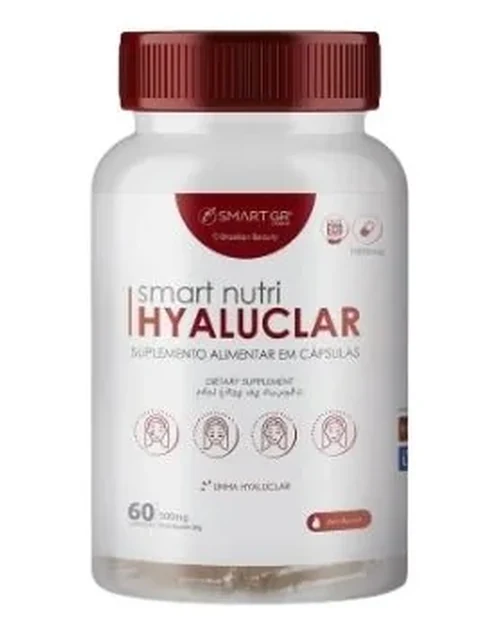 Smart Hyaluclar Nutri - Suplemento alimentar em cápsulas - Antioxidante - Smart GR
