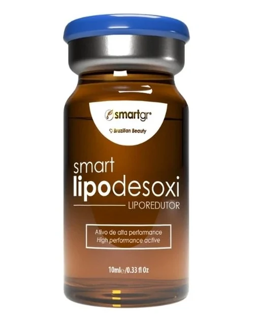 Smart Lipodesoxi - Liporedutor - 5 frascos de 10mL - Smart GR
