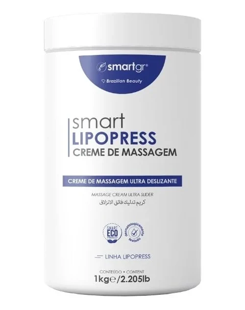 Smart Lipopress Creme de Massagem - 1 kg - Smart GR