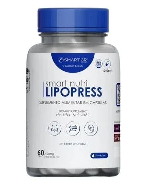 Smart Nutri Lipopress - Suplemento Alimentar em Cápsula - Smart GR
