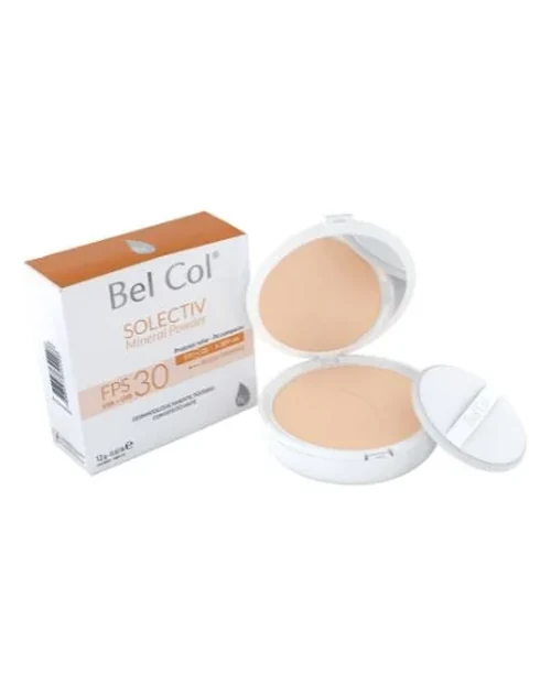 Solectiv Mineral Powder Areia Intenso – Pó Compacto FPS30 -12 g - Bel Col