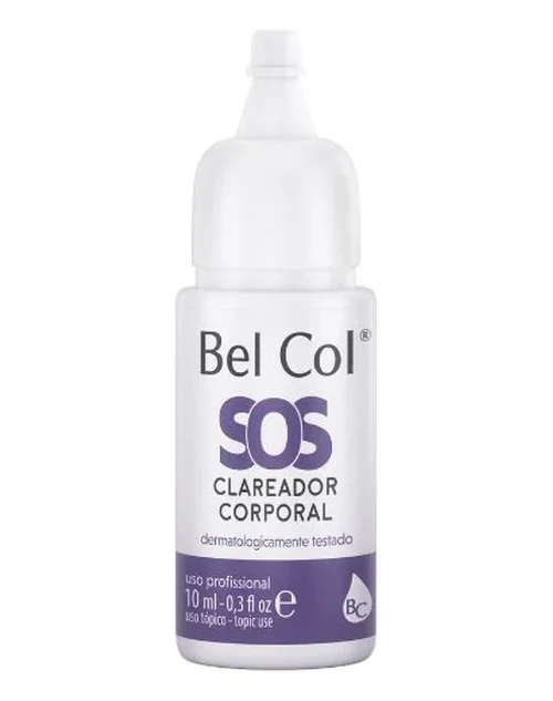 SOS Clareador Corporal – Fluido Concentrado – 10ml - Bel Col