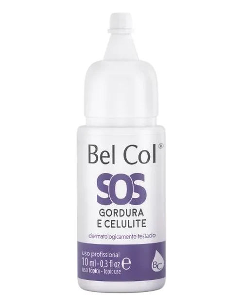 SOS Gordura Localizada e Celulite – Fluido Concentrado – 10ml - Bel Col
