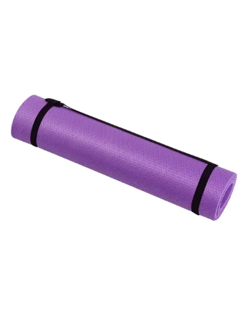 Tapete Yoga Mat, Com Alça de Transporte, Antiderrapante, Texturizado, Lilás, T10NL - Acte