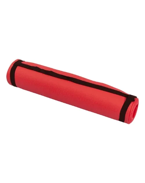 Tapete Yoga Mat, Com Alça de Transporte, Antiderrapante, Texturizado, Vermelho, T10NV - Acte